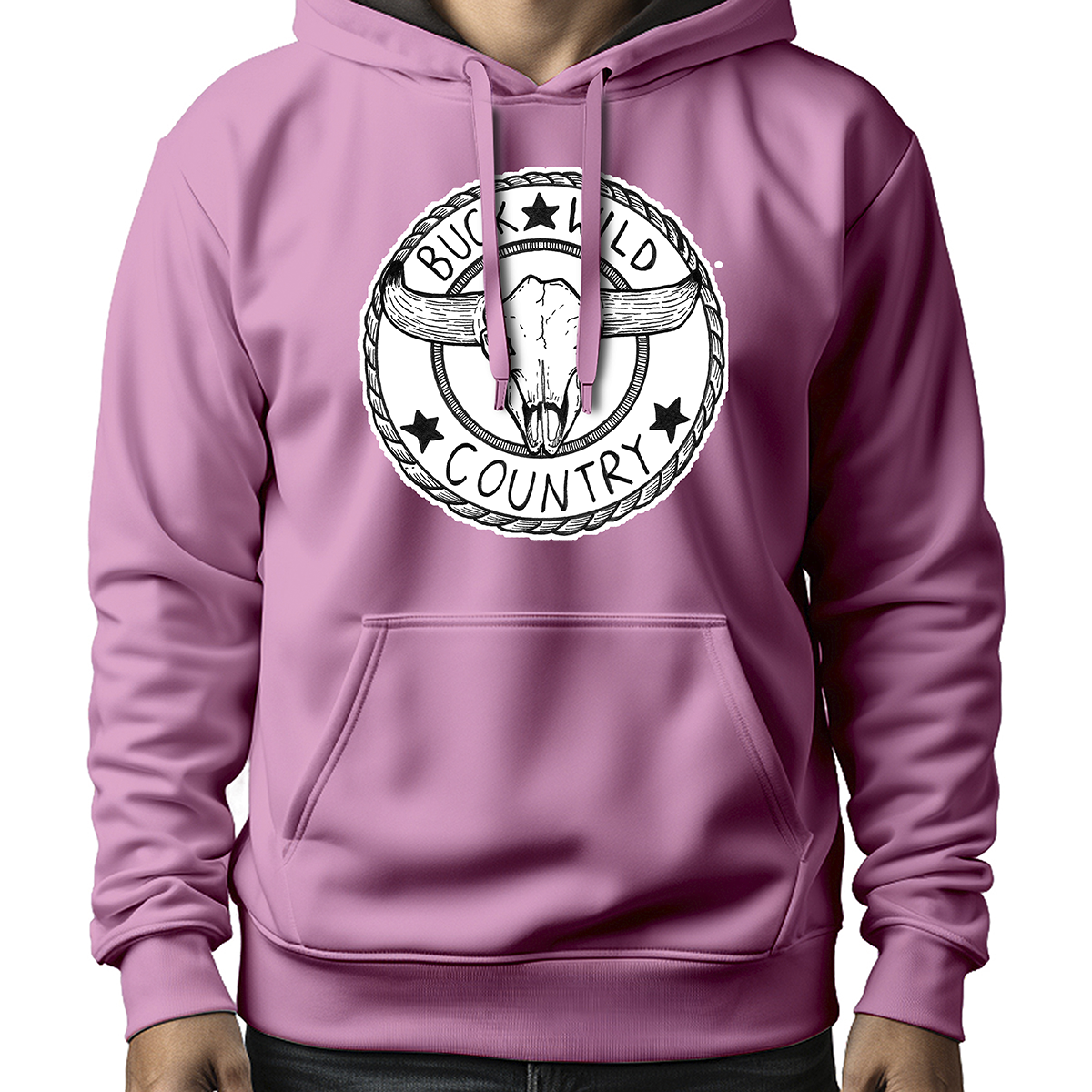 MOLETOM MASCULINO BUCK WILD COUNTRY
