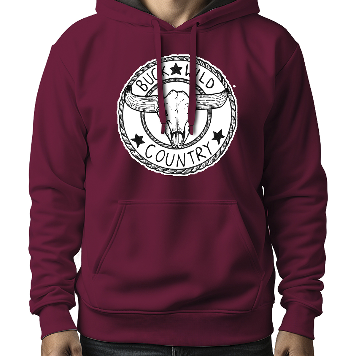 MOLETOM MASCULINO BUCK WILD COUNTRY