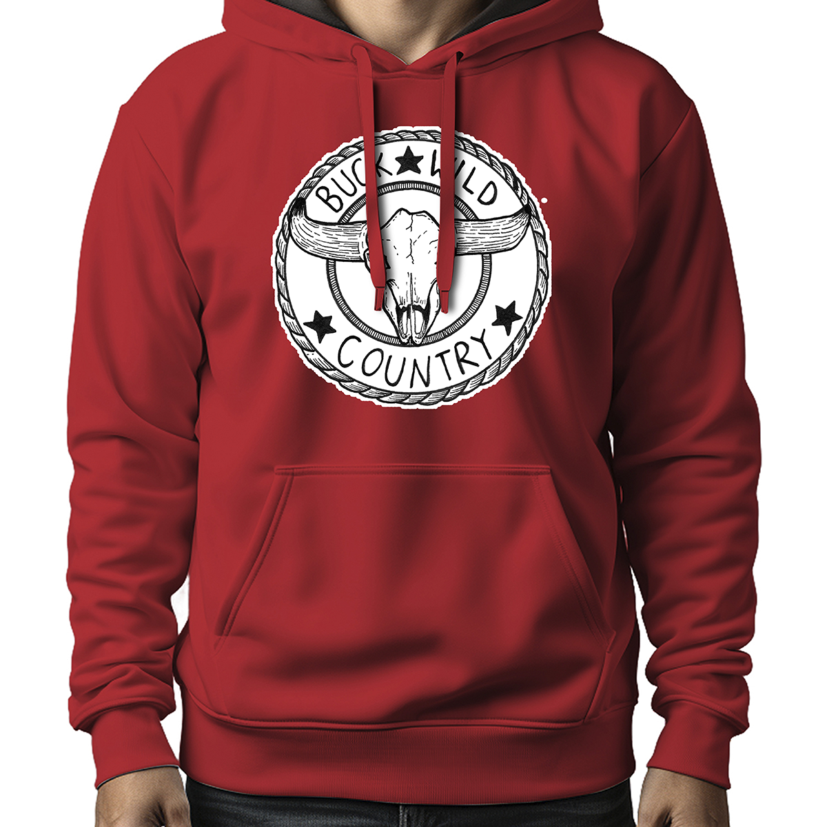 MOLETOM MASCULINO BUCK WILD COUNTRY