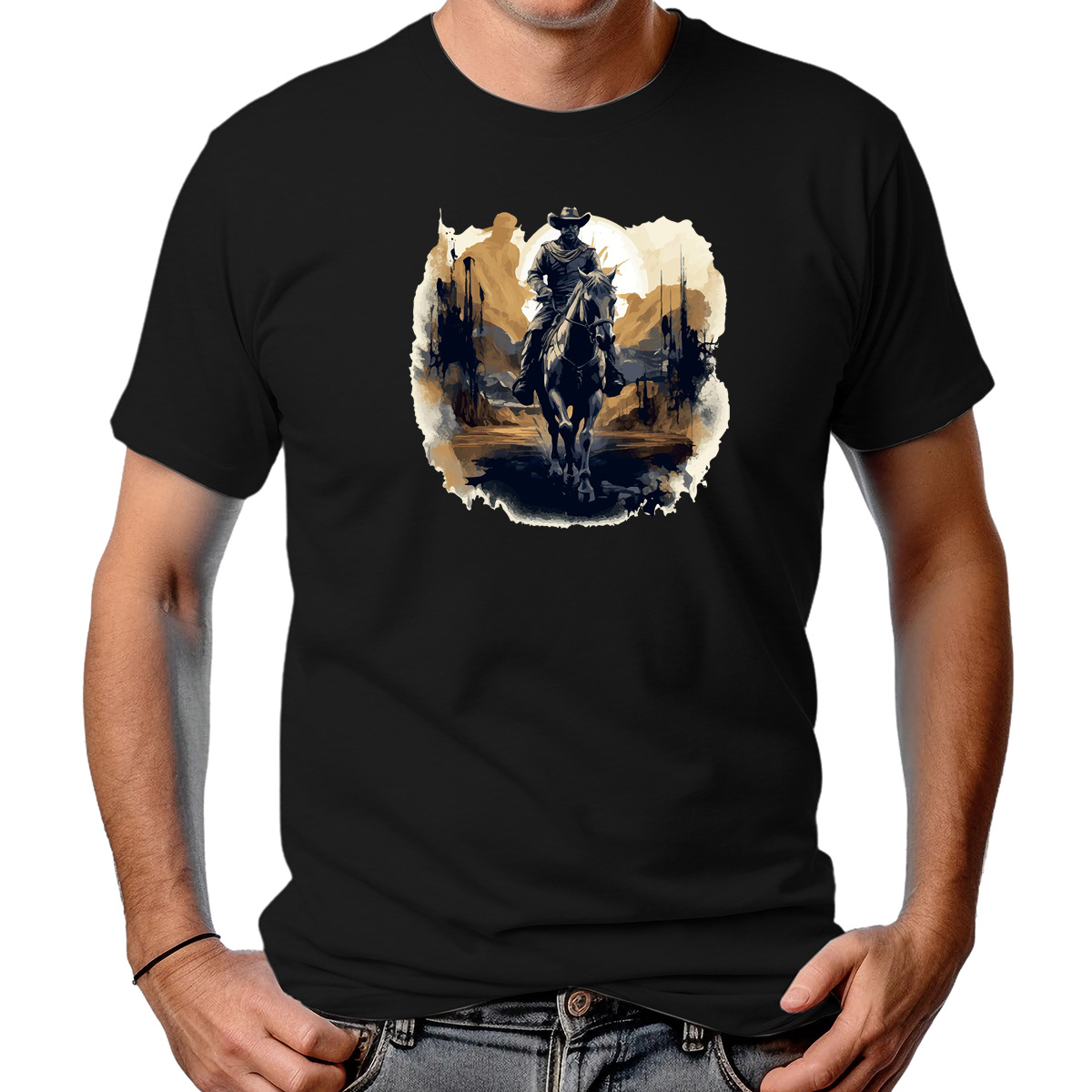CAMISETA MASCULINA TWD HORSE WALKING