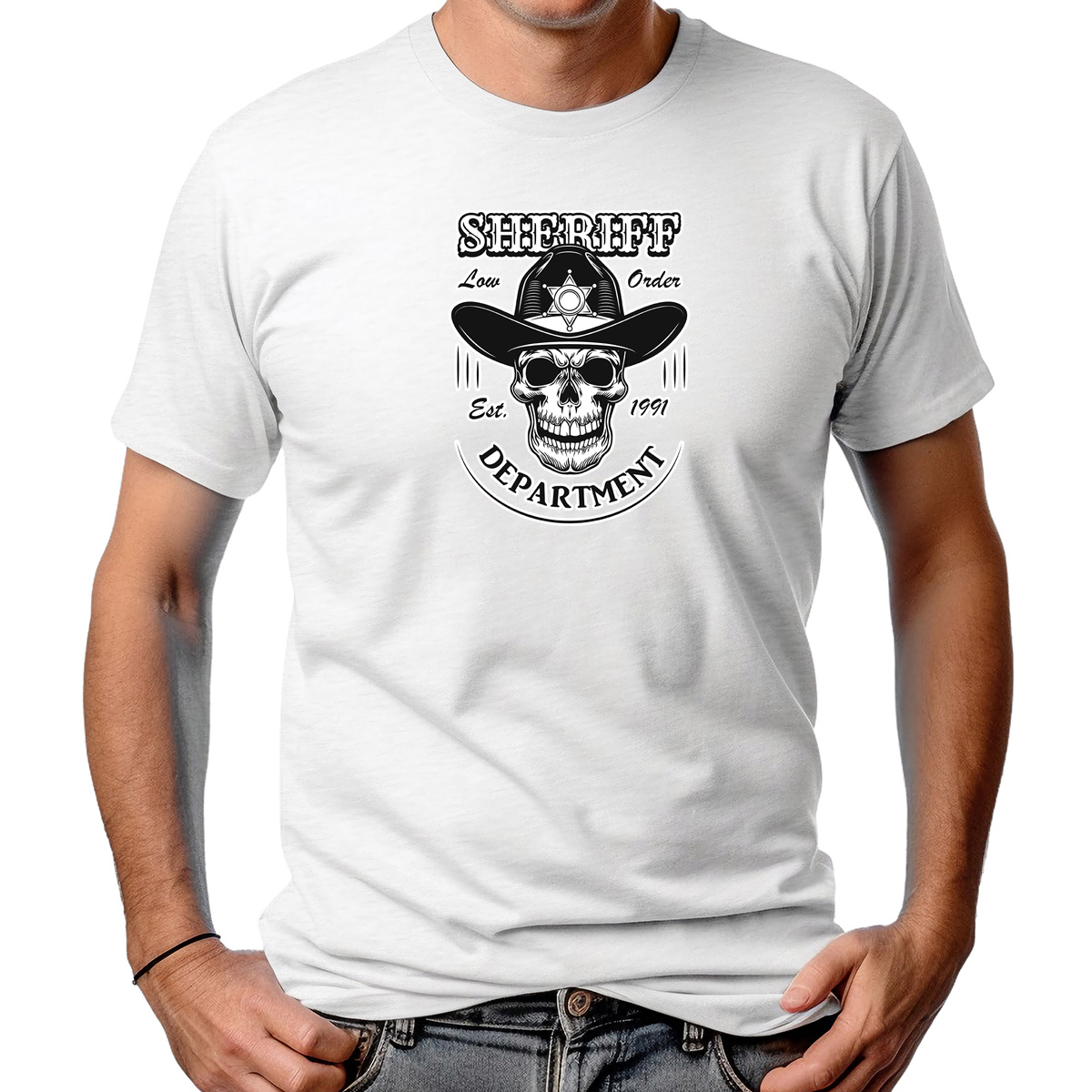 CAMISETA MASCULINA SHERIFF DEPARTMENT