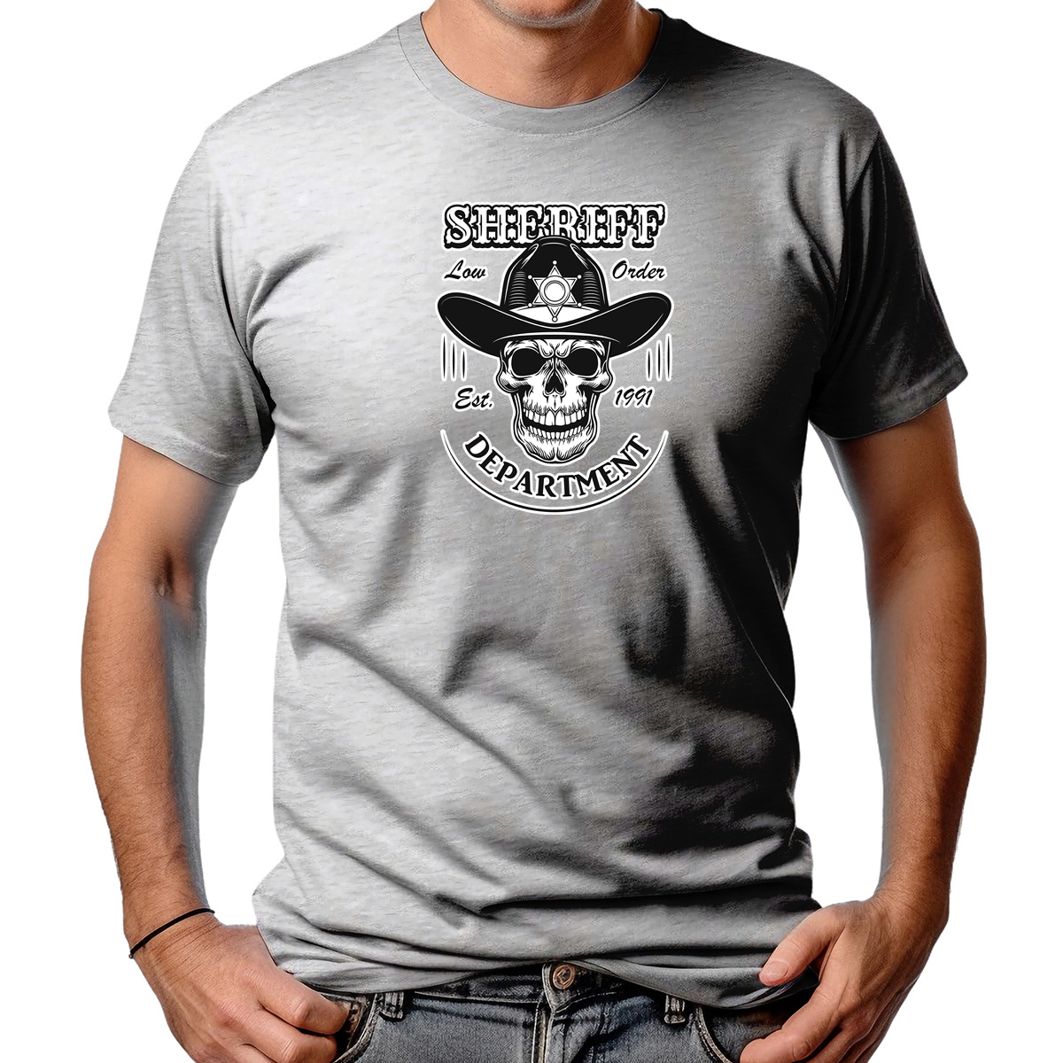 CAMISETA MASCULINA SHERIFF DEPARTMENT