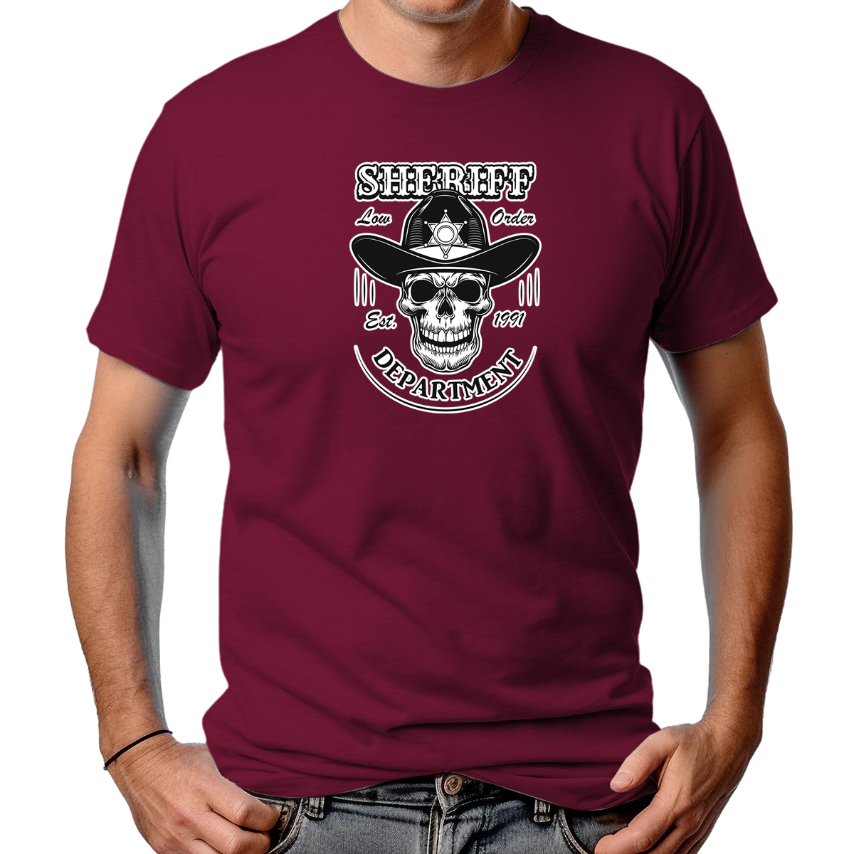 CAMISETA MASCULINA SHERIFF DEPARTMENT