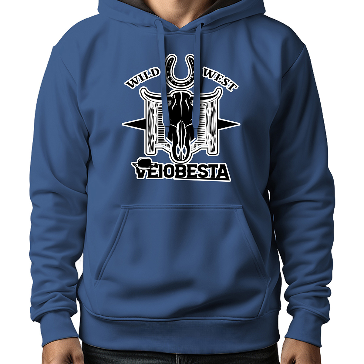 MOLETOM MASCULINO WILD WEST VEIOBESTA