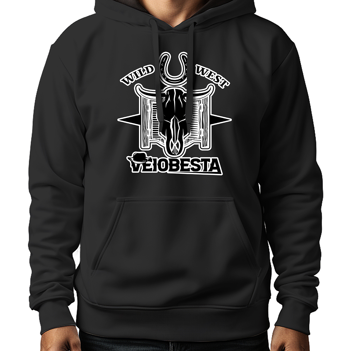 MOLETOM MASCULINO WILD WEST VEIOBESTA
