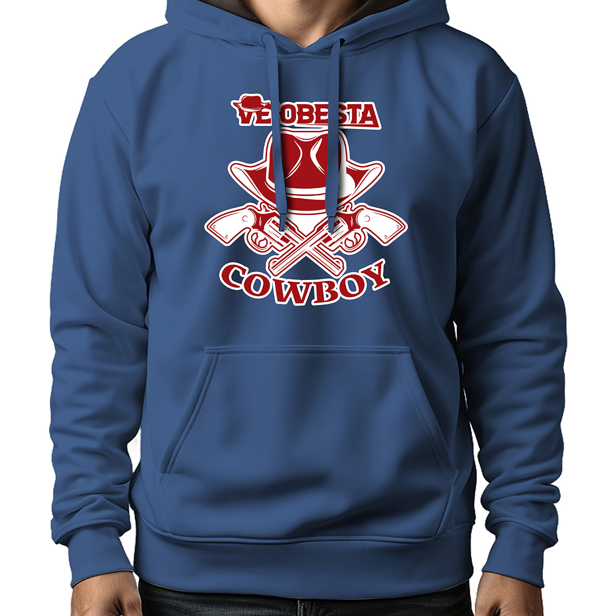 CAMISETA MASCULINA VEIOBESTA COWBOY GUN