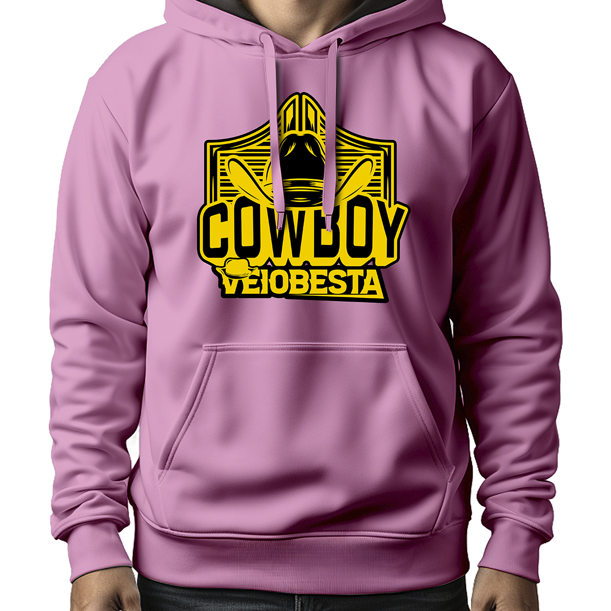 MOLETOM MASCULINO VEIOBESTA COWBOY