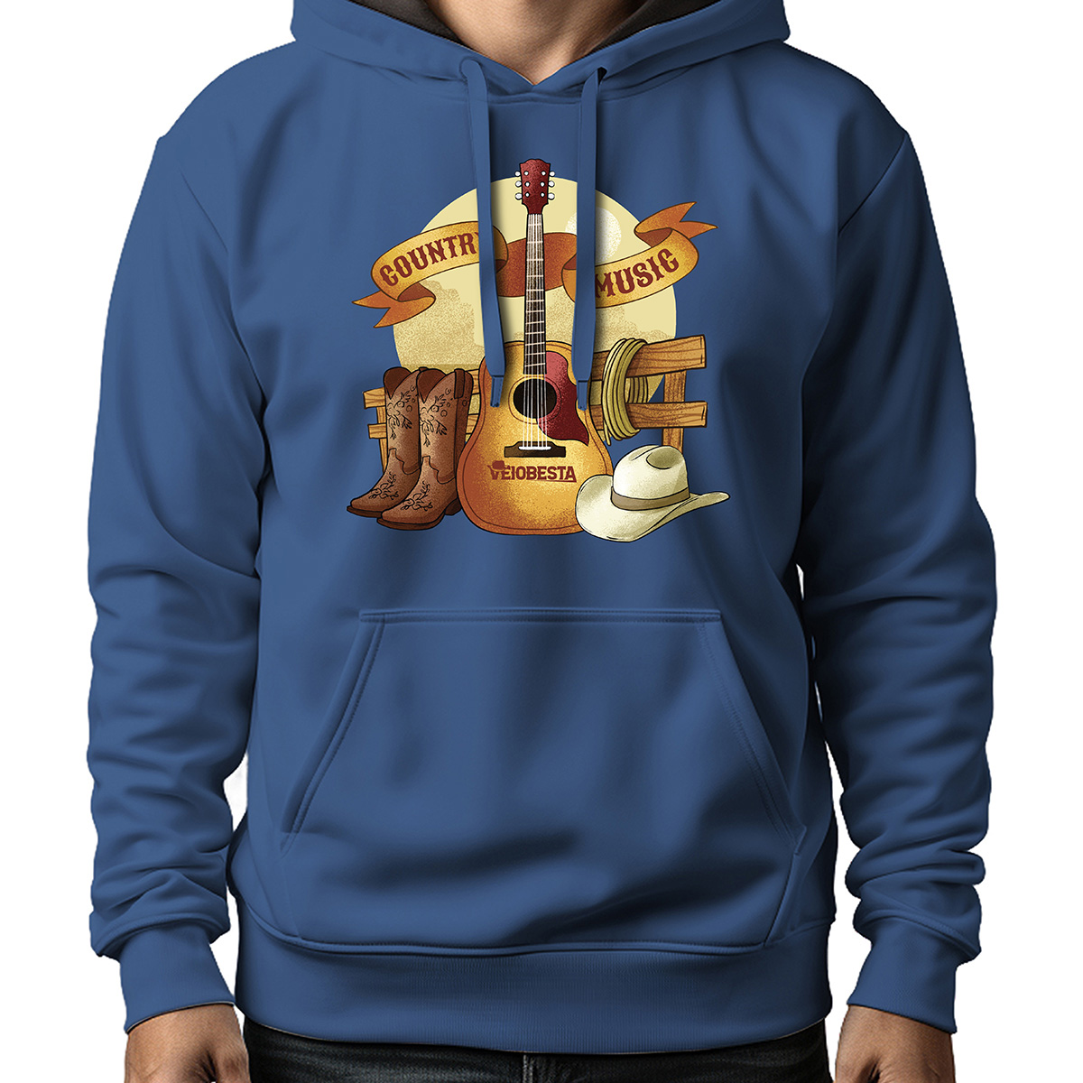 MOLETOM MASCULINO COUNTRY MUSIC 2