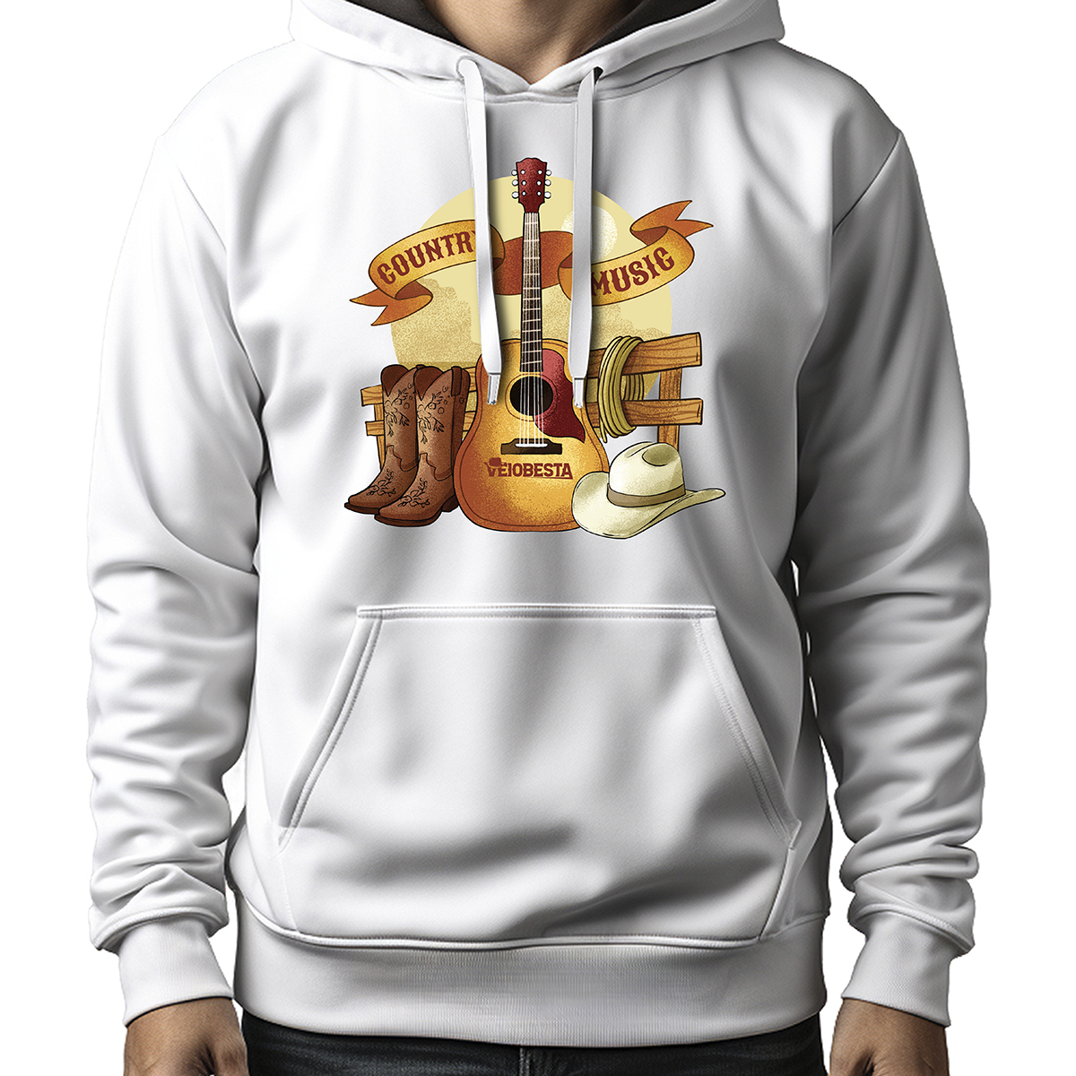 MOLETOM MASCULINO COUNTRY MUSIC 2