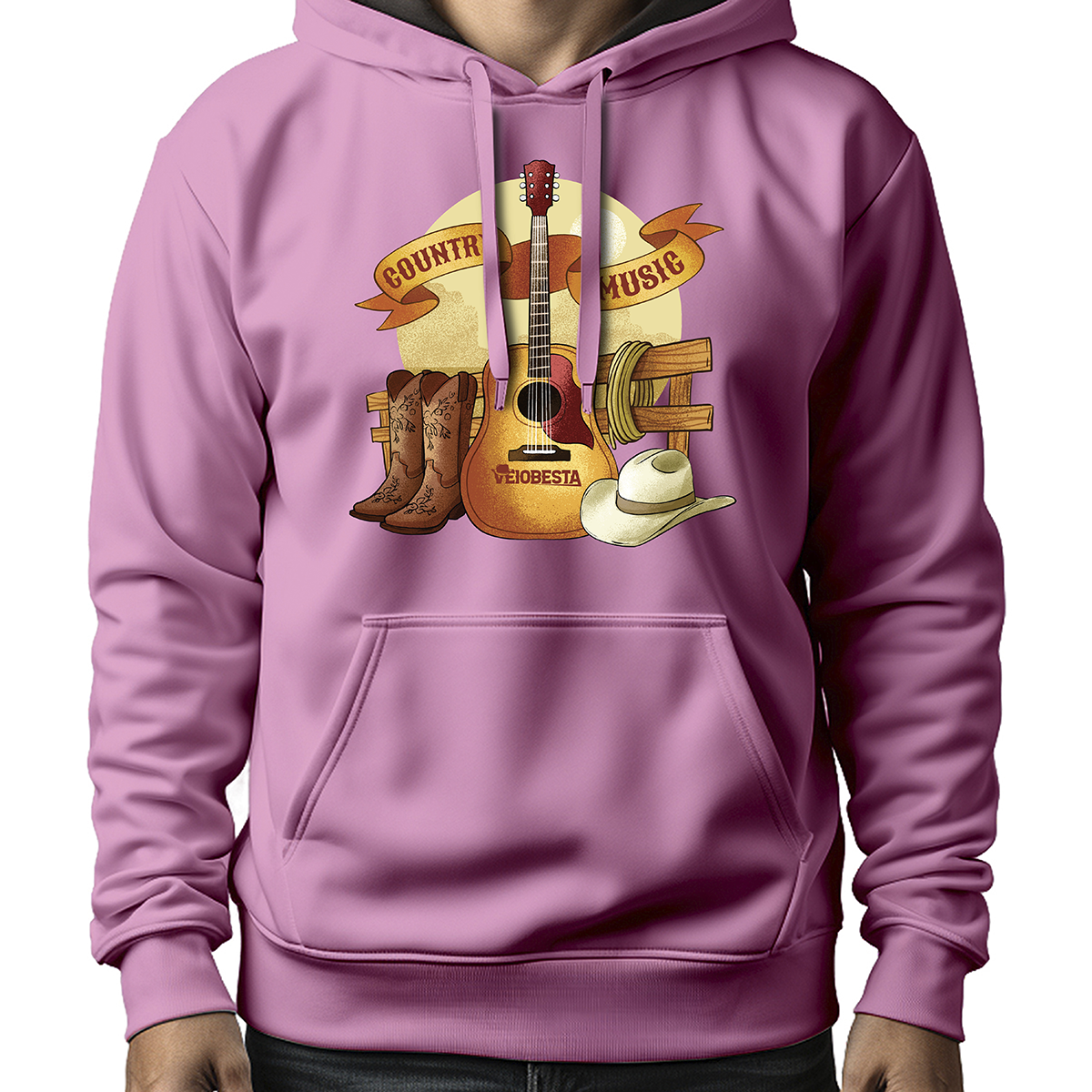 MOLETOM MASCULINO COUNTRY MUSIC 2