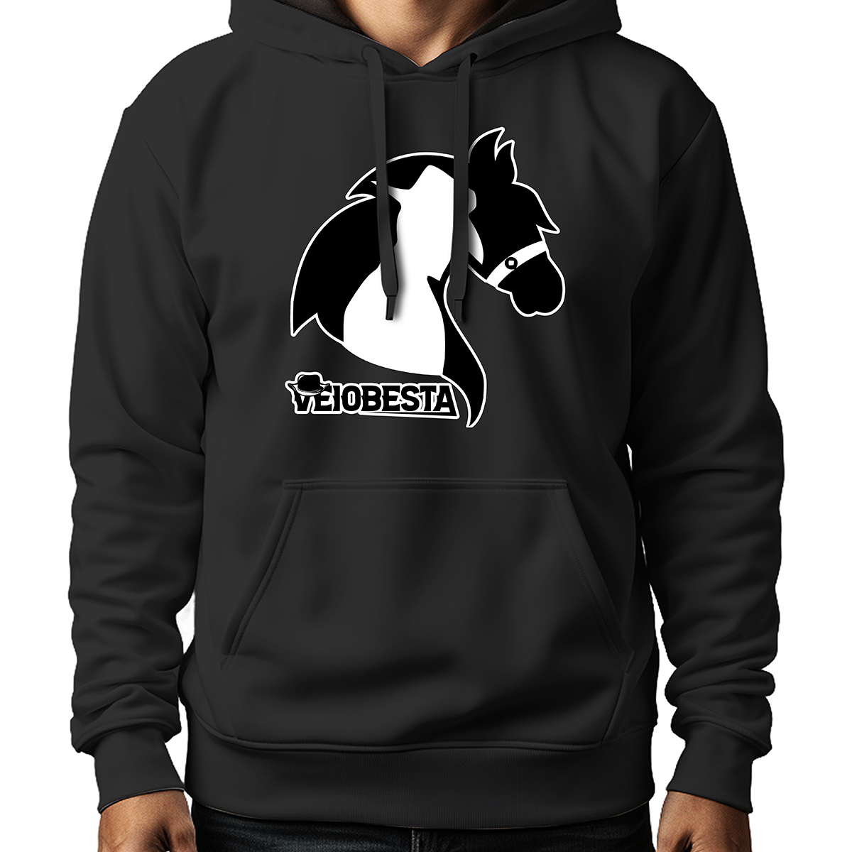 MOLETOM MASCULINO HORSE CREST