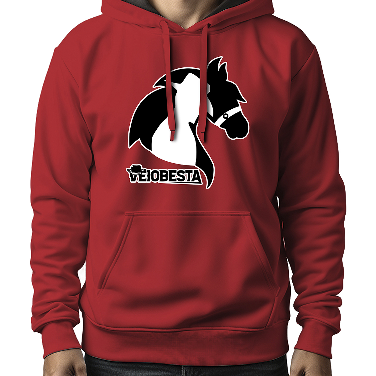 MOLETOM MASCULINO HORSE CREST