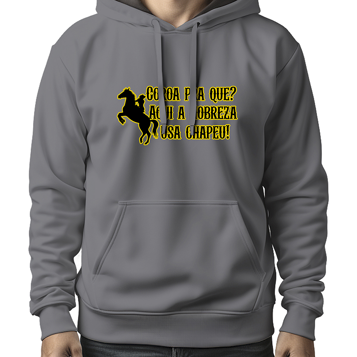 MOLETOM MASCULINO CORDA PRA QUE?