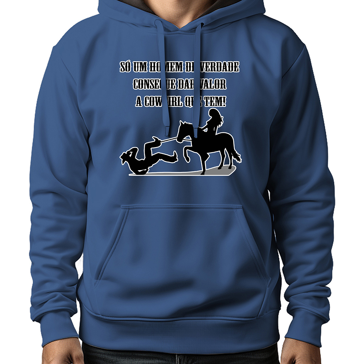 MOLETOM MASCULINO VALOR A COWGIRL