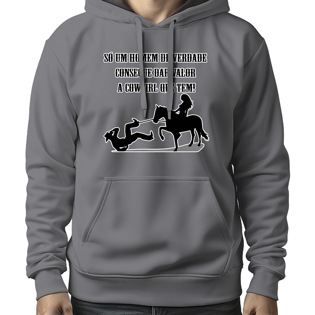 MOLETOM MASCULINO VALOR A COWGIRL