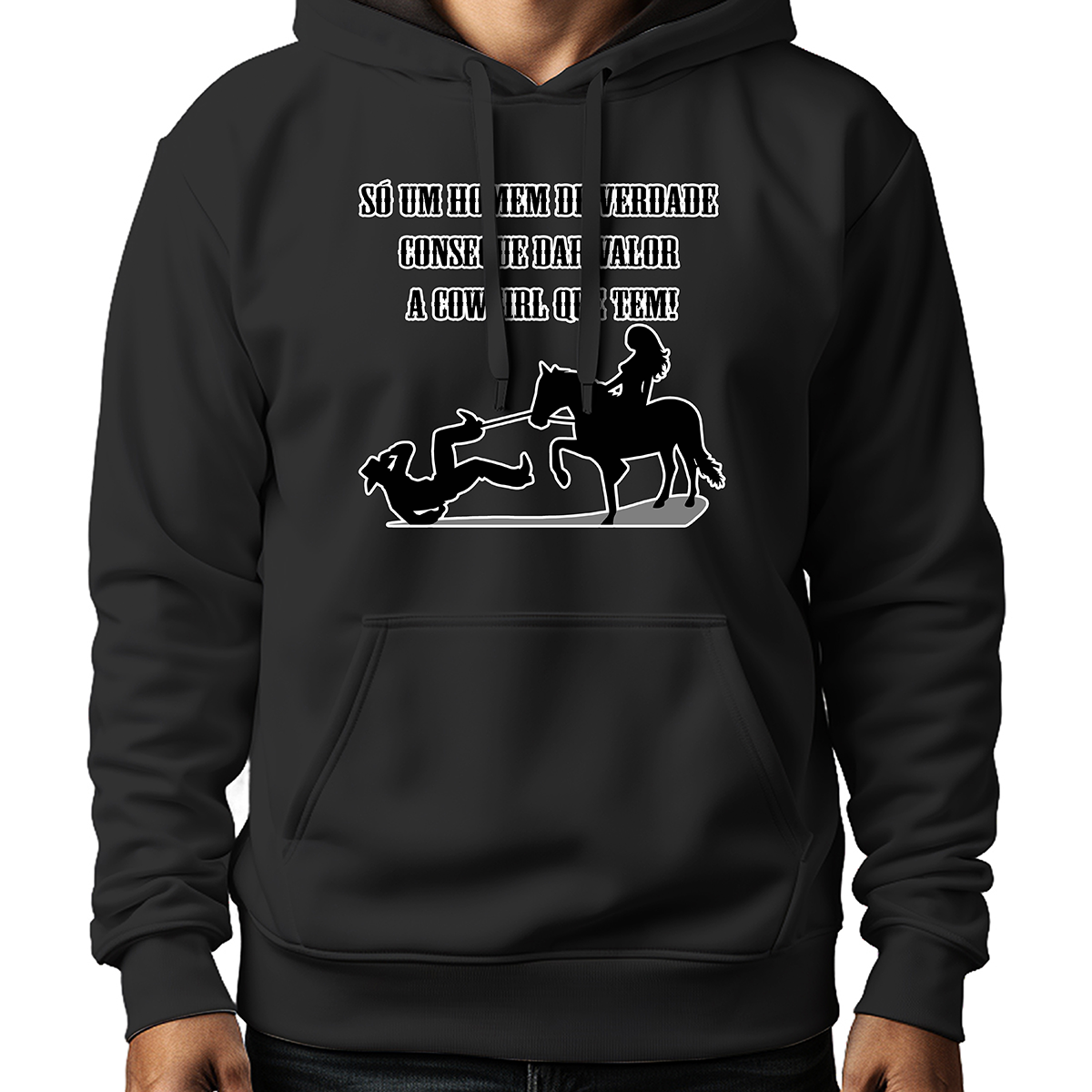 MOLETOM MASCULINO VALOR A COWGIRL