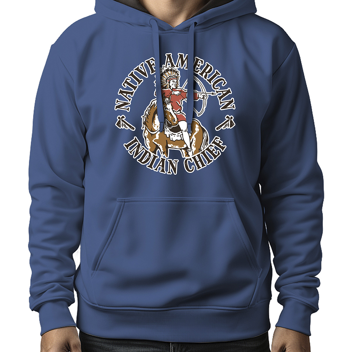 MOLETOM MASCULINO INDIAN CHIEF