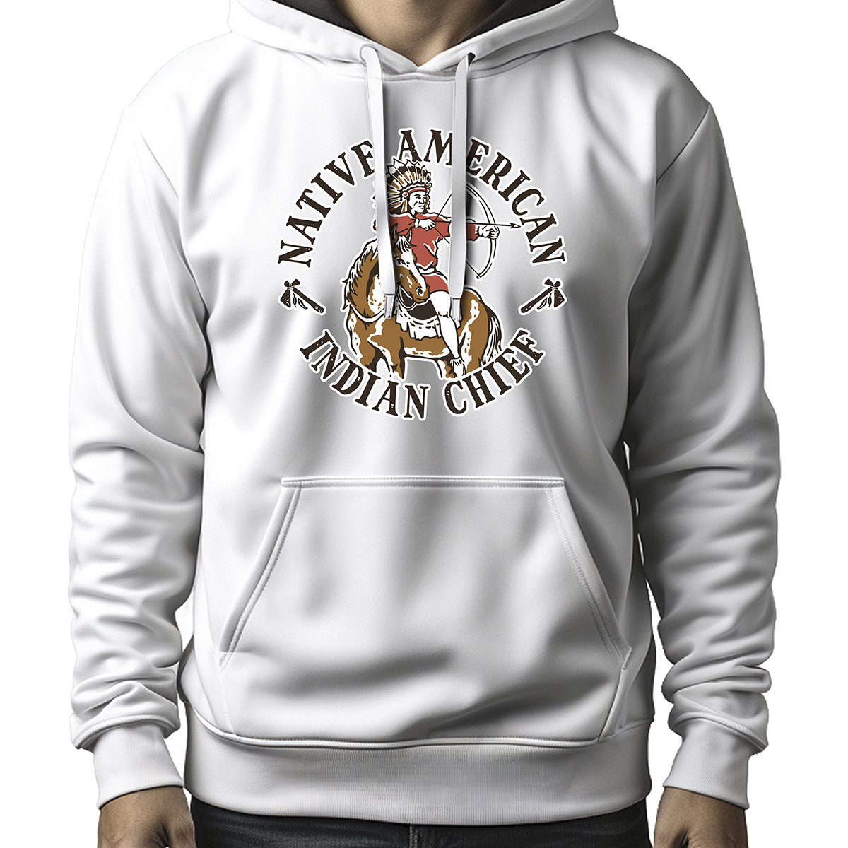 MOLETOM MASCULINO INDIAN CHIEF