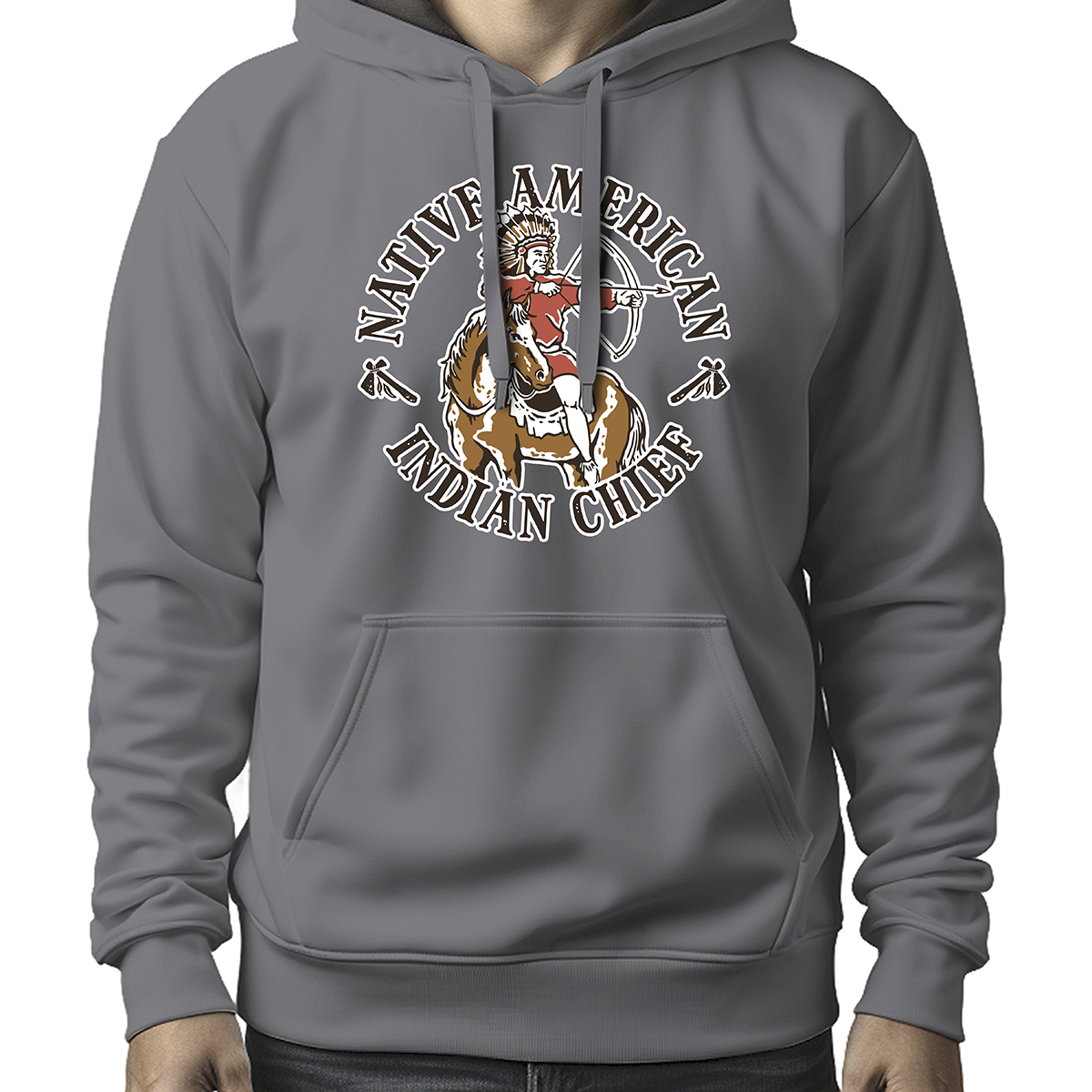 MOLETOM MASCULINO INDIAN CHIEF