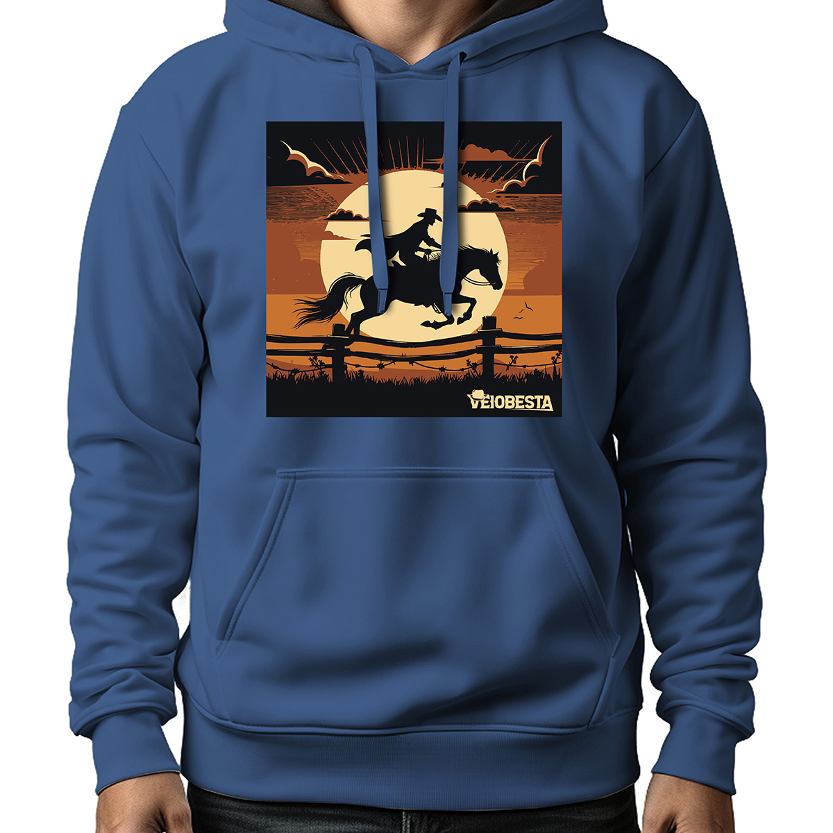 MOLETOM MASCULINO WESTERN FRONTIER