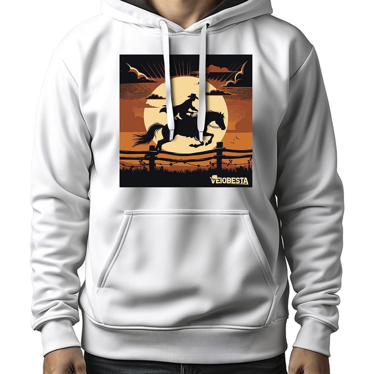 MOLETOM MASCULINO WESTERN FRONTIER