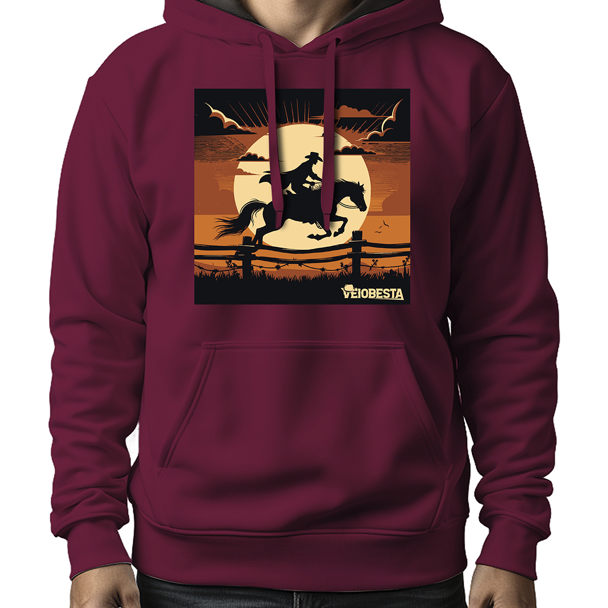 MOLETOM MASCULINO WESTERN FRONTIER