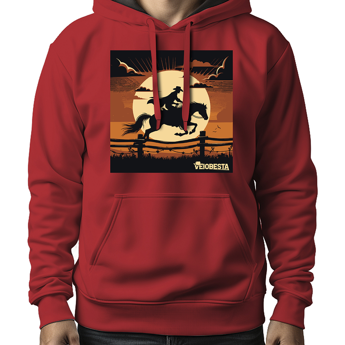 MOLETOM MASCULINO WESTERN FRONTIER