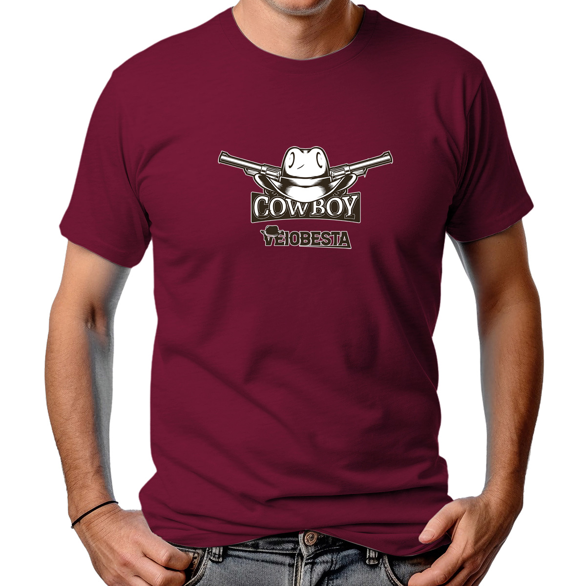 CAMISETA MASCULINA COWBOY BUCANEIRO