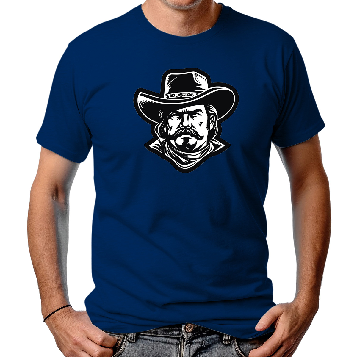 CAMISETA MASCULINA CAPATAZ P/B