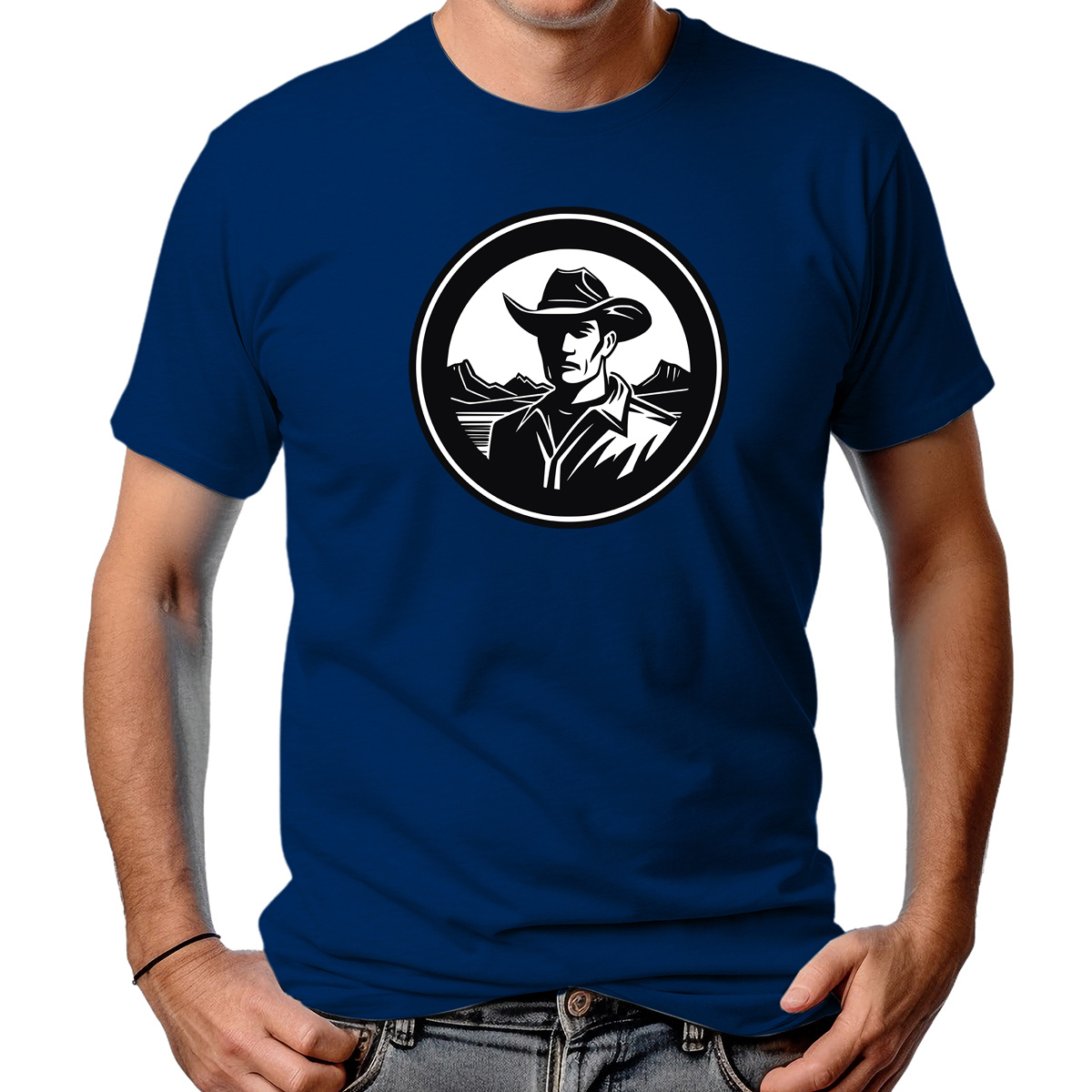 CAMISETA MASCULINA CAPATAZ 3 P/B