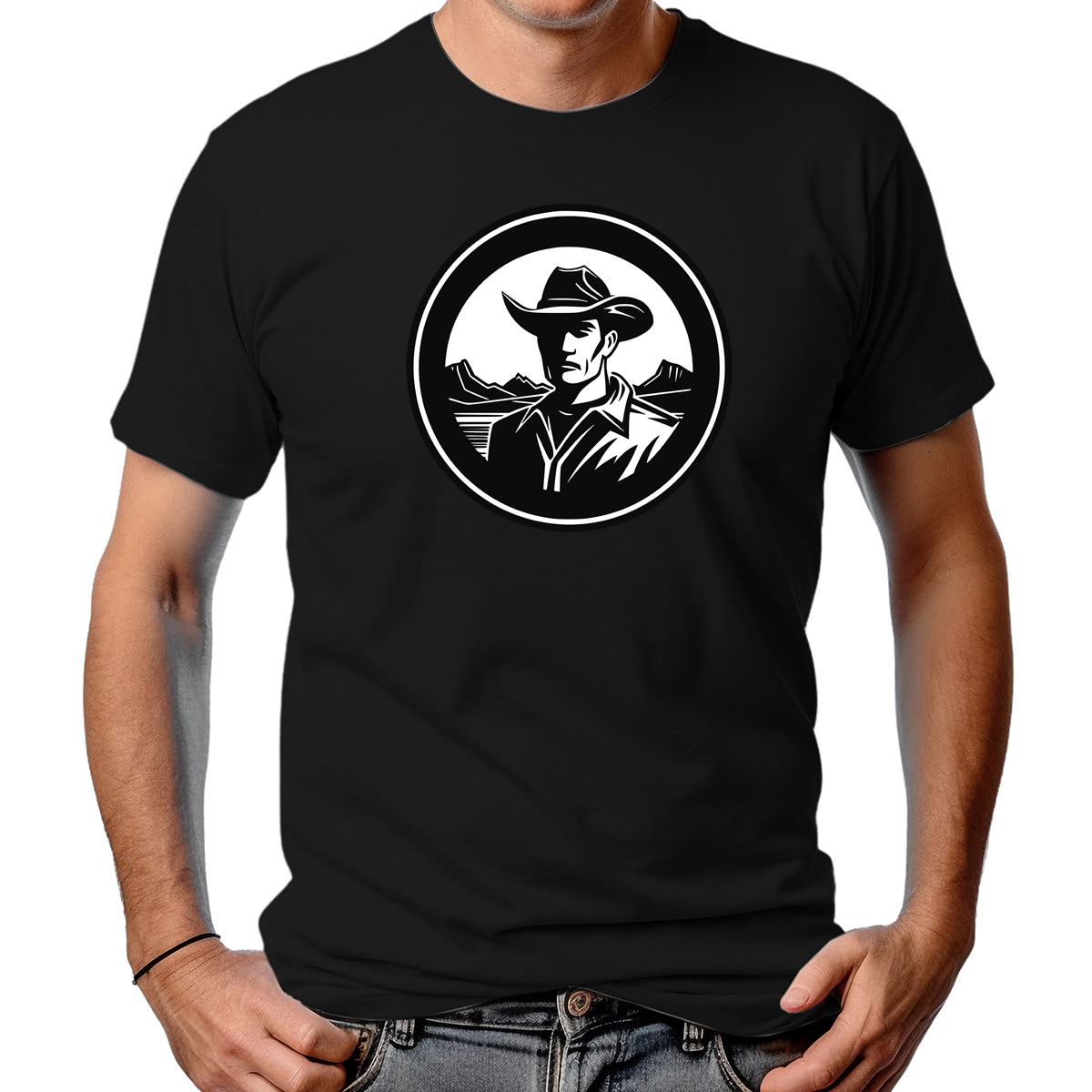 CAMISETA MASCULINA CAPATAZ 3 P/B