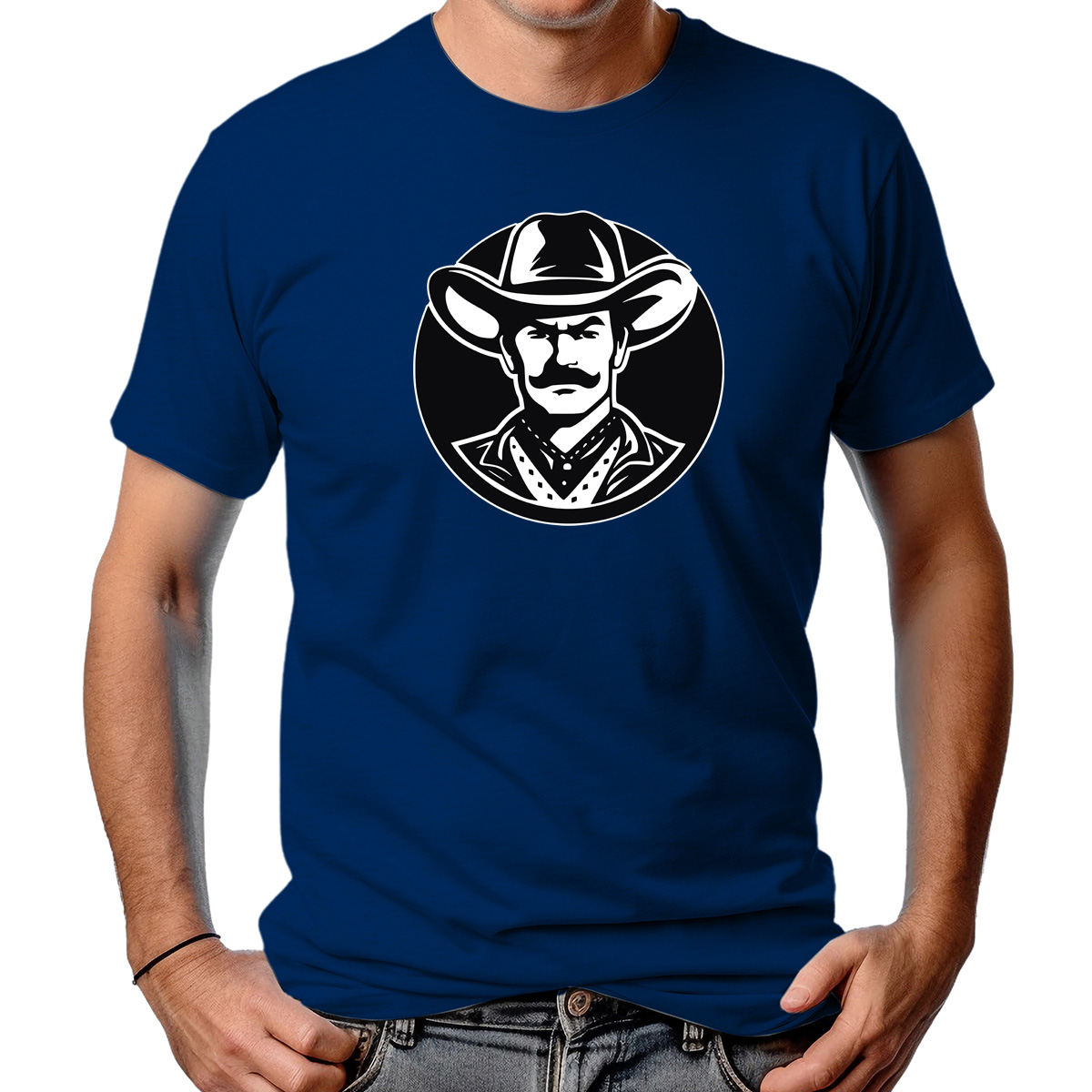 CAMISETA MASCULINA SHERIFF FAROESTE