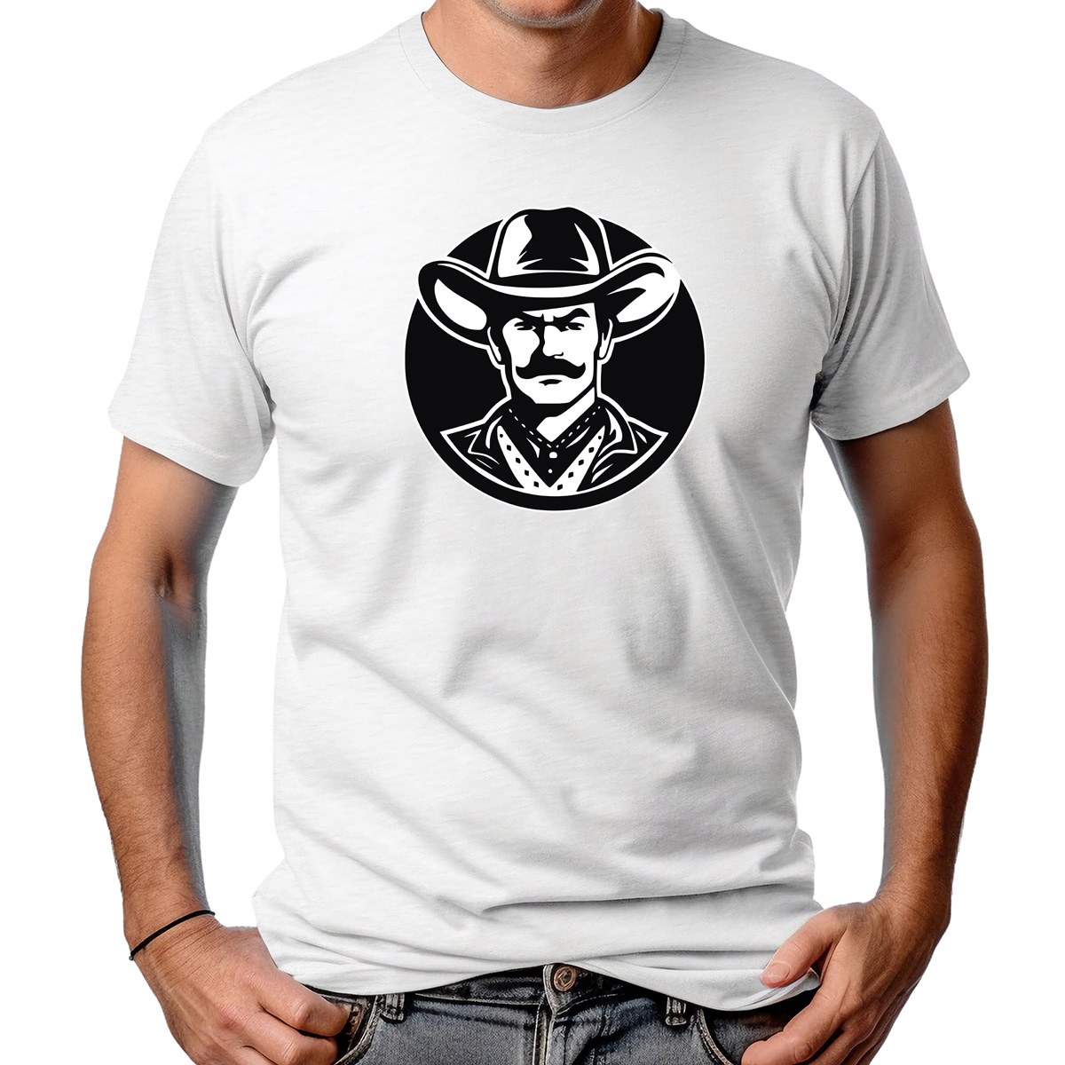 CAMISETA MASCULINA SHERIFF FAROESTE
