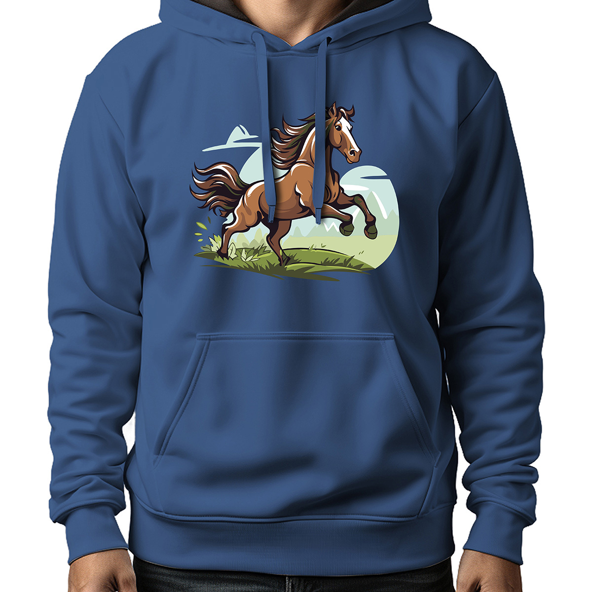 MOLETOM MASCULINO FREE WILD HORSE