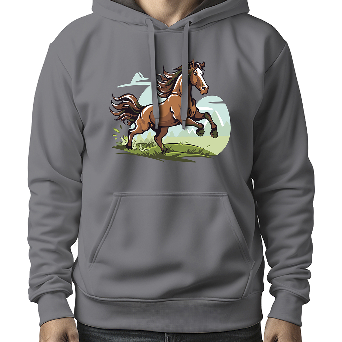 MOLETOM MASCULINO FREE WILD HORSE