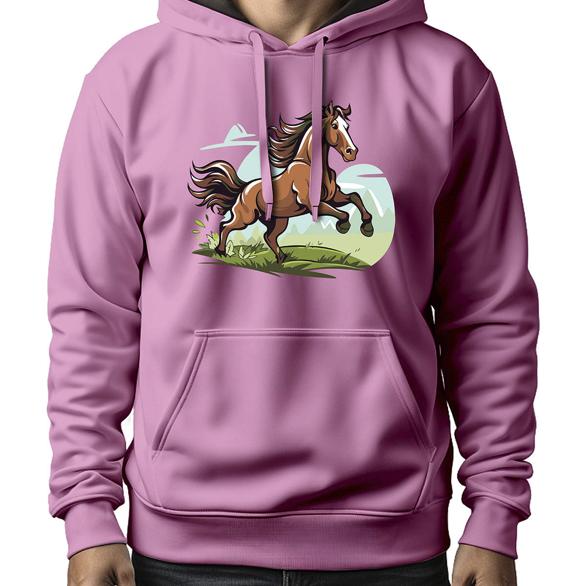 MOLETOM MASCULINO FREE WILD HORSE