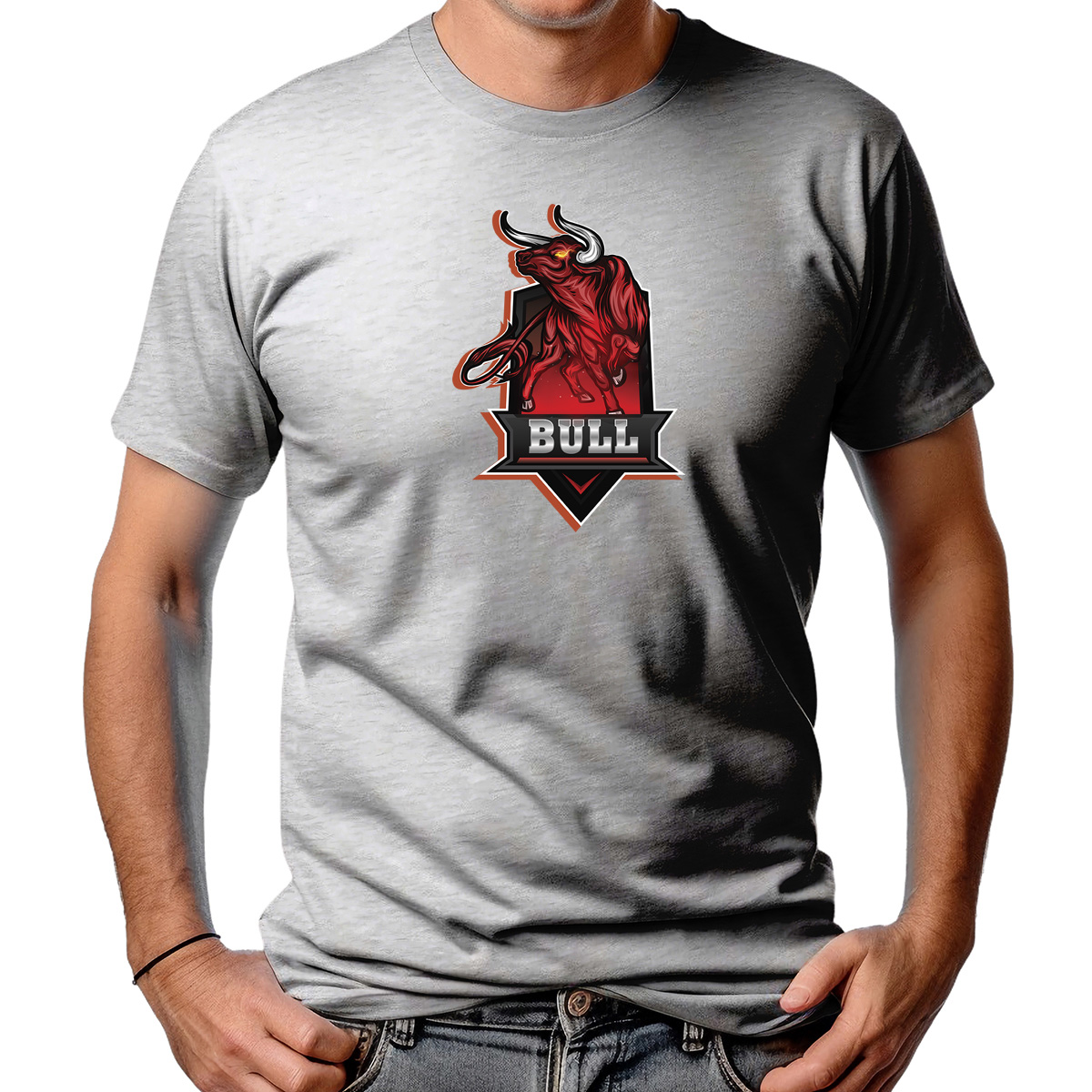 CAMISETA MASCULINA BULL E-SHIELD
