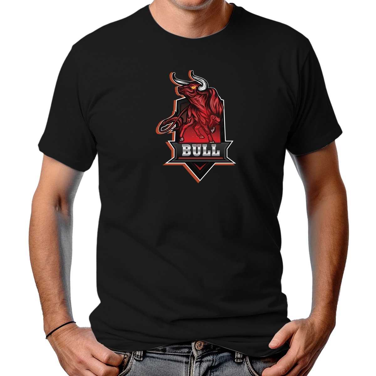 CAMISETA MASCULINA BULL E-SHIELD