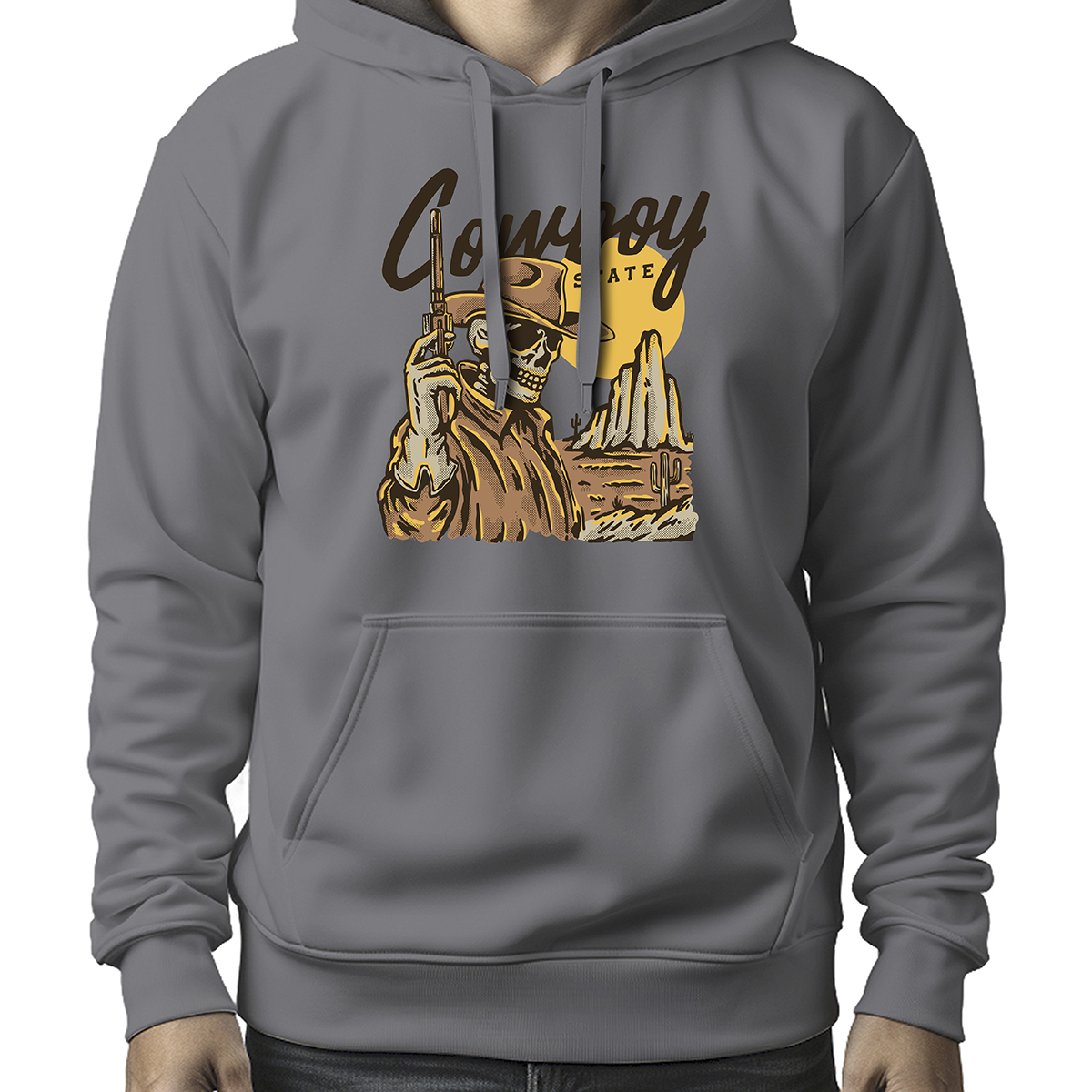 MOLETOM MASCULINO COWBOY STATE SHERIFF