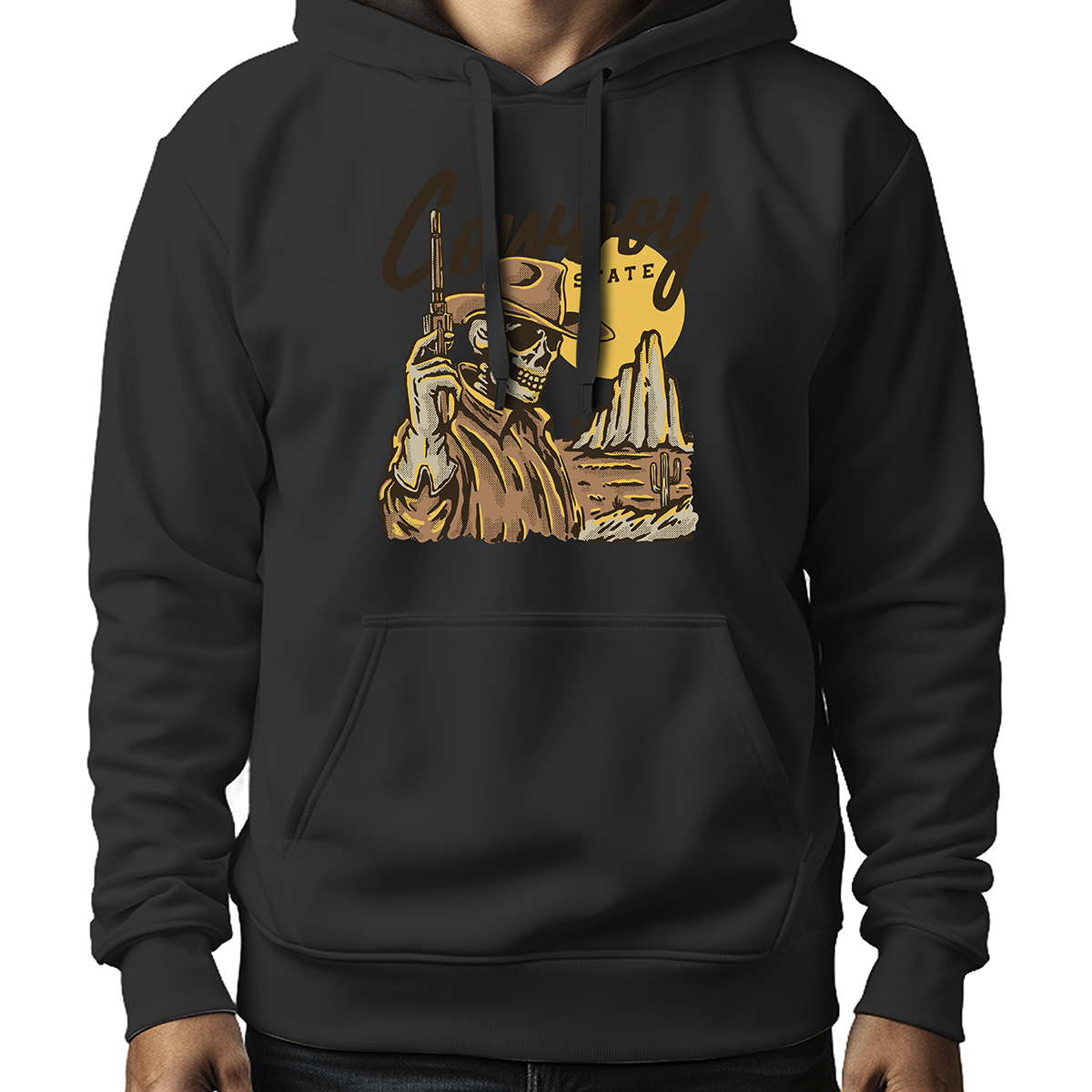 MOLETOM MASCULINO COWBOY STATE SHERIFF
