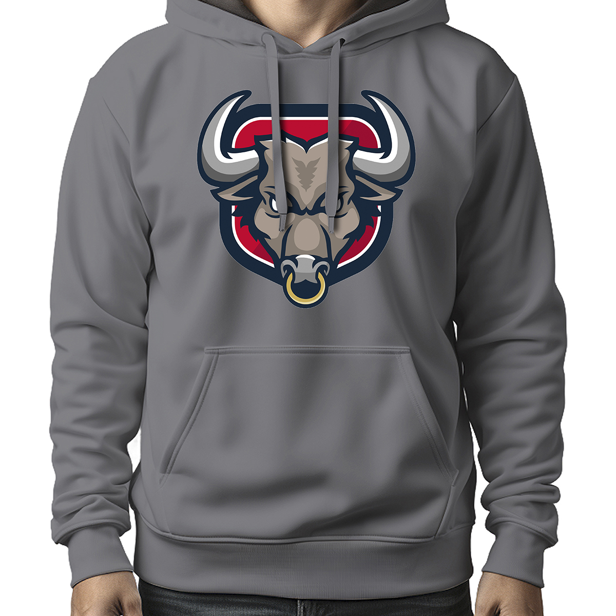 MOLETOM MASCULINO ANGRY HAIRY BULL