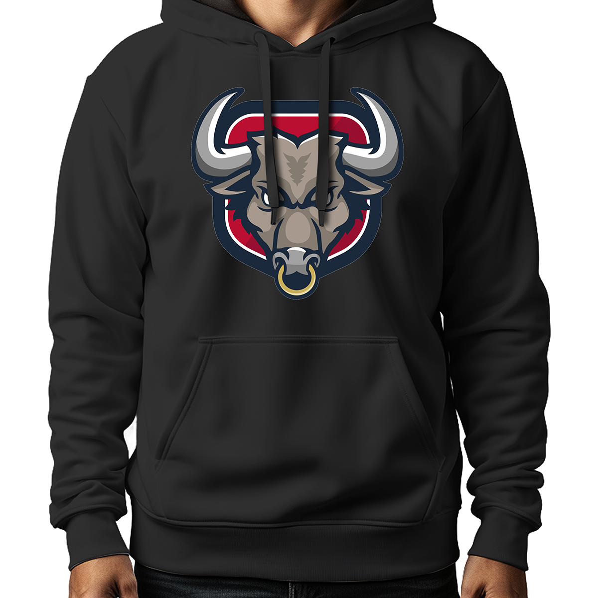 MOLETOM MASCULINO ANGRY HAIRY BULL