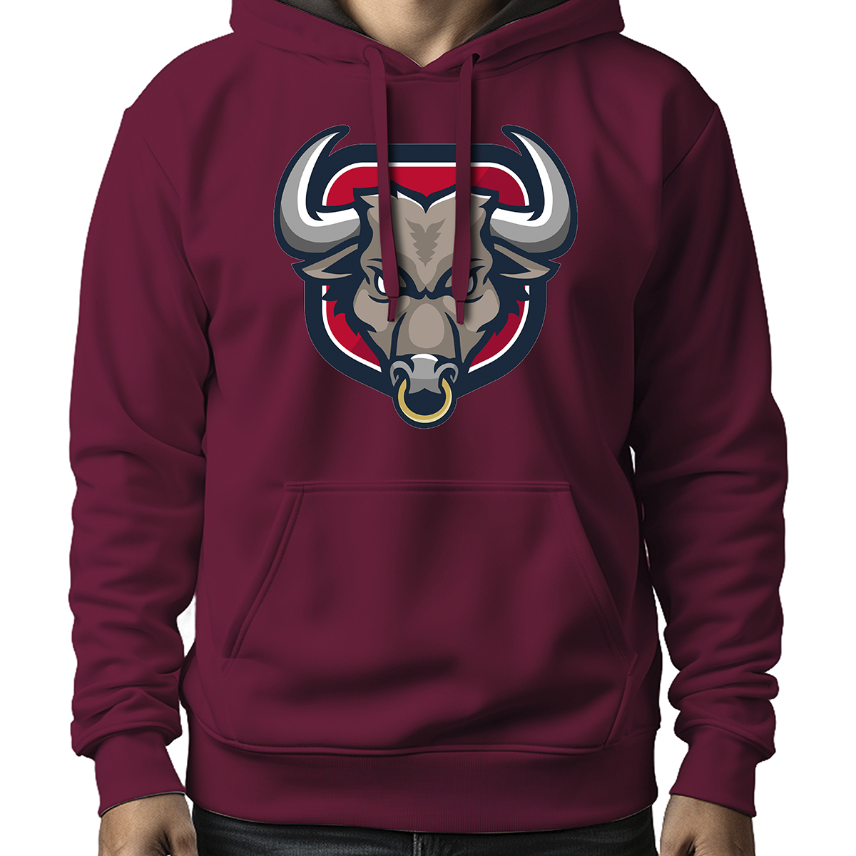 MOLETOM MASCULINO ANGRY HAIRY BULL