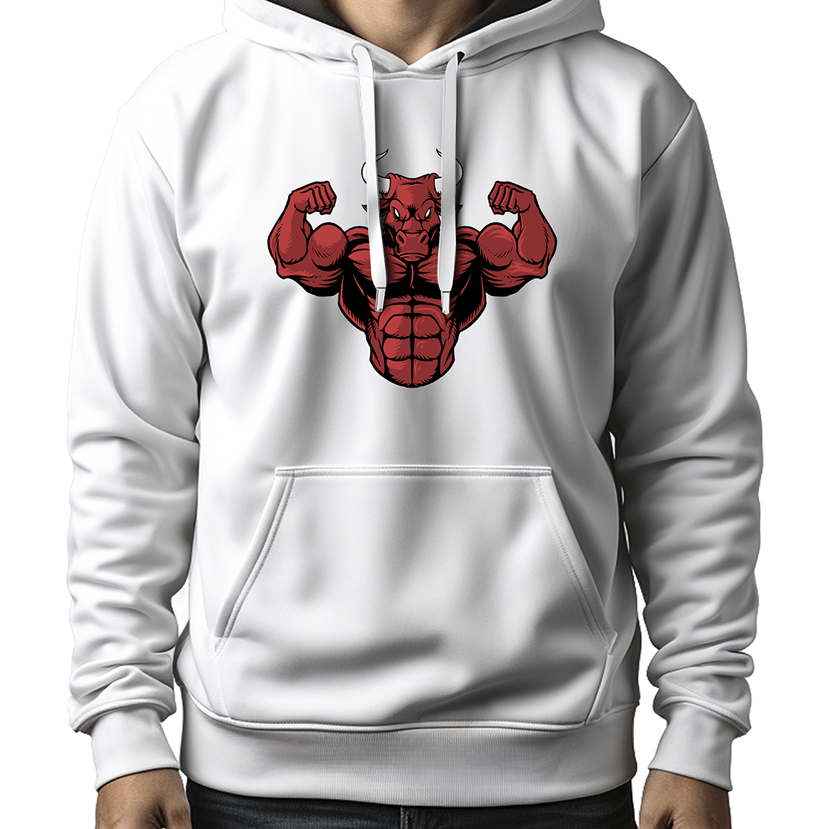MOLETOM MASCULINO STRONG RED BULL