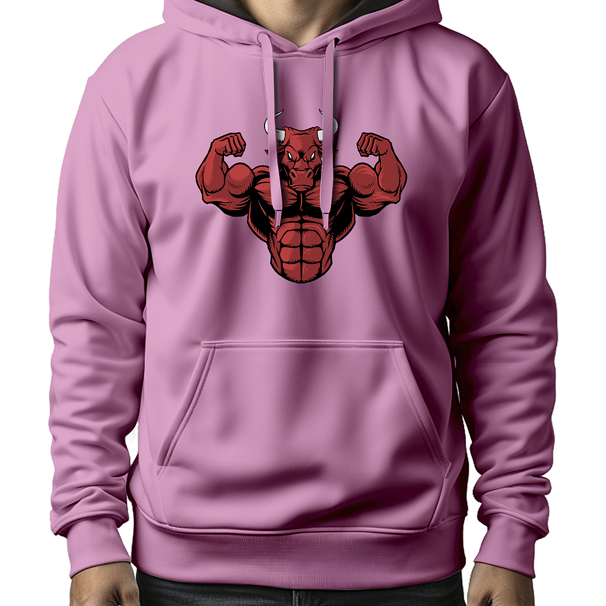 MOLETOM MASCULINO STRONG RED BULL
