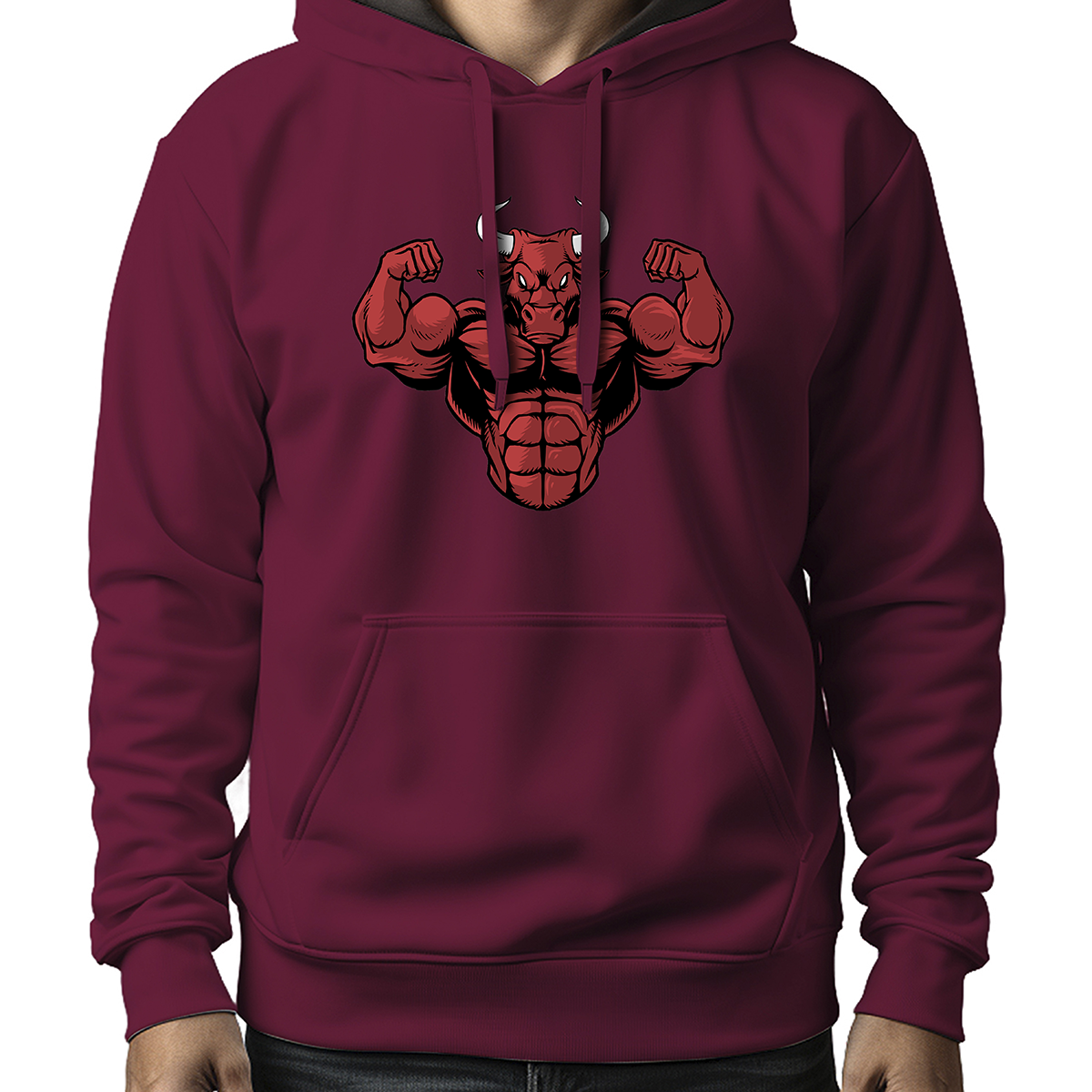 MOLETOM MASCULINO STRONG RED BULL