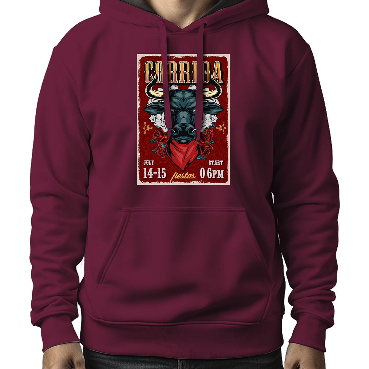 MOLETOM MASCULINO CORRIDA DE TOURO