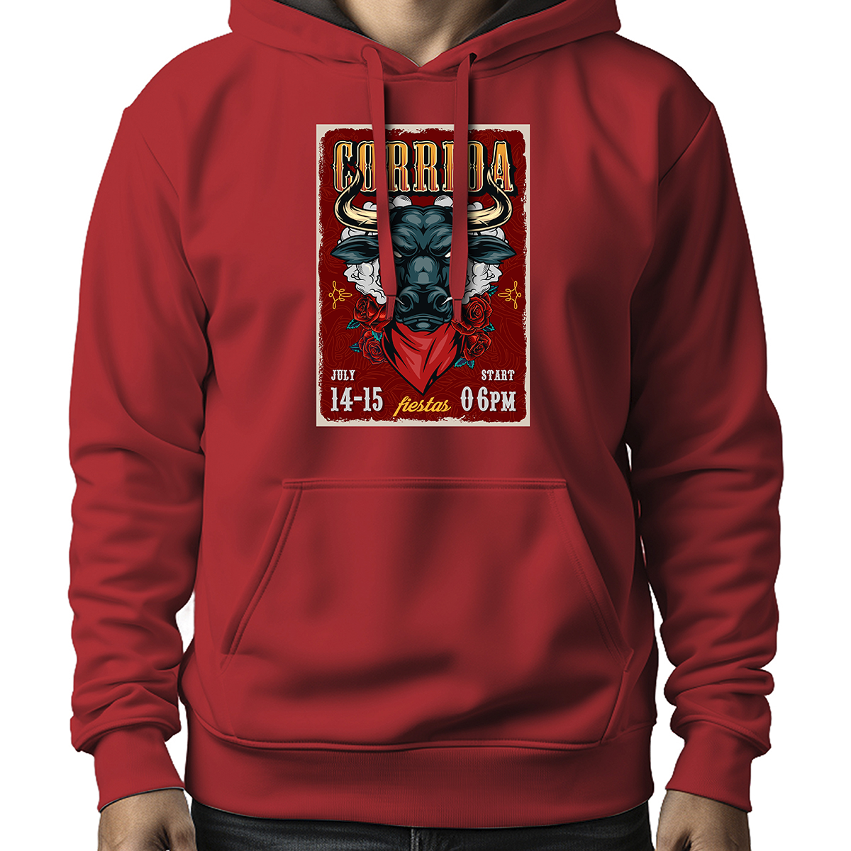 MOLETOM MASCULINO CORRIDA DE TOURO