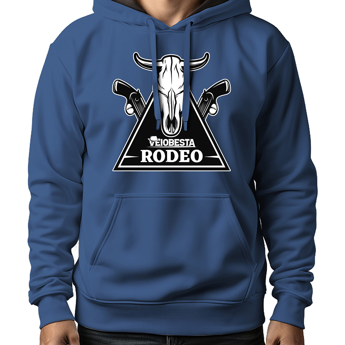 MOLETOM MASCULINO VEIOBESTA RODEO BLACK