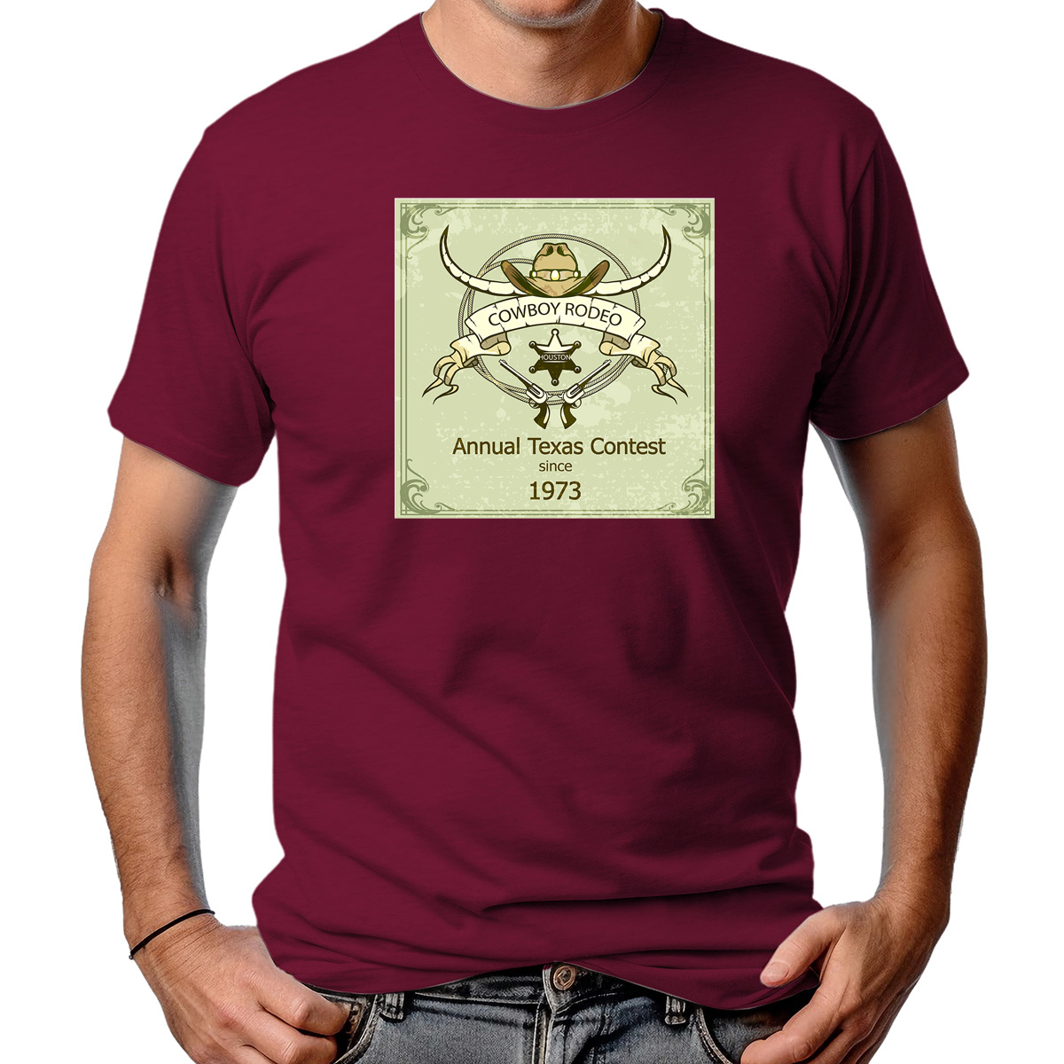 CAMISETA MASCULINA ANNUAL TEXAS CONTEST